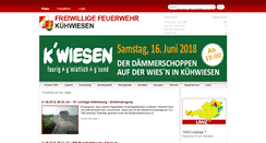 Desktop Screenshot of ff-kuehwiesen.at